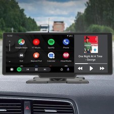 1080P HD Car DVR Dash Cam Video Recorder Wireless Carplay Android Auto Bluetooth