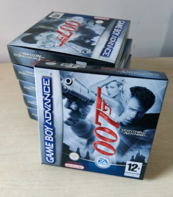 NINTENDO GBA 007 JAMES BOND EVERYTHING OR NOTHING NEW ITALIAN PAL EU NEW