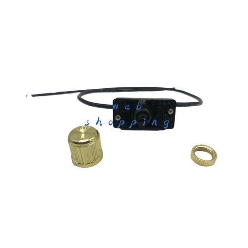 Dimmer Rotante ZE-256 500W - Interruttore Lampada Con Manopola Ottone 220-250V