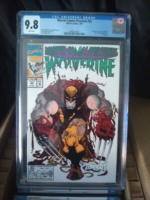 marvel comic presents 92. cgc 9.8.