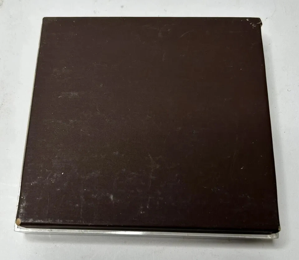 NUEVO AMITY Cartera de Cuero Vintage Para Hombre TRIPLEGADO Marrón Cuero Genuino con Caja Foto 2 de 4