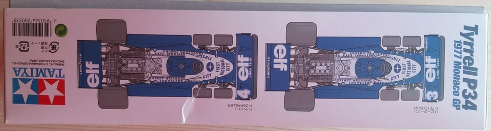 F1 TYRREL P34 6 RUOTE GP MONACO 1977 - Immagine 3 di 4