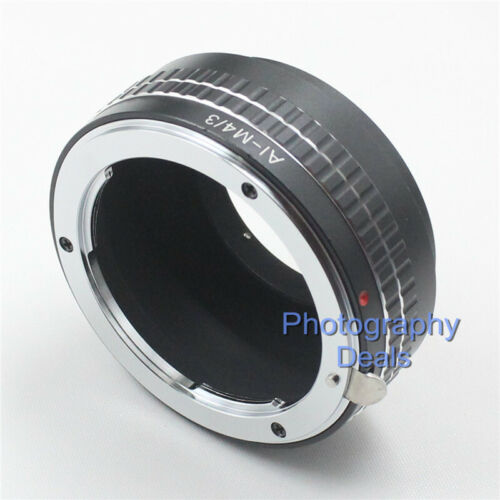 AI-M43 Lens Adapter for Nikon F AI AIS Lens to Micro 4/3 M4/3 M43 MFT GH5 Camera - Picture 1 of 8
