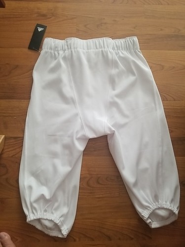 Adidas Boys Press Coverage Football Pants White Youth Large New - Picture 5 of 7