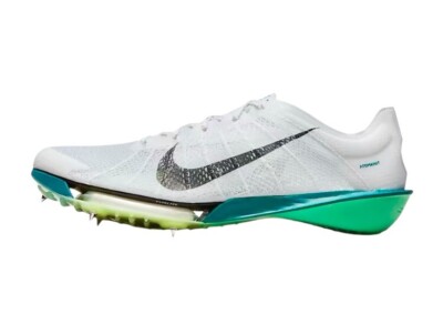 Nike Air Zoom Victory 2 Track Spikes White/Bright Spruce Womens