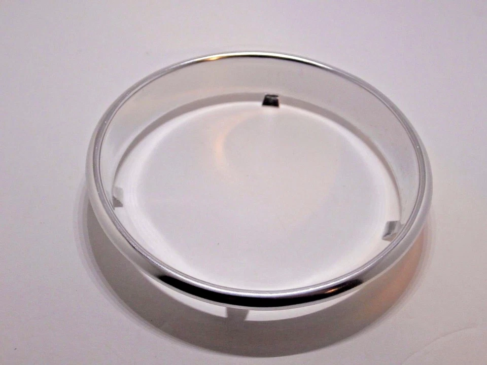 铝 SPEEDOMETER TRIM RING 大众 T1 BUG BEETLE 1958 - 1971 带金属现金 — 第 2/3 张图片
