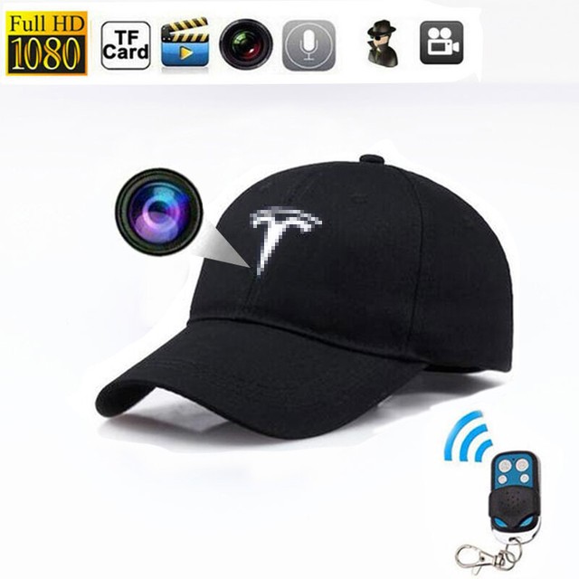 32GB Mini 1080P HD Spy DVR Baseball Cap Hat Hidden Micro Camera Video