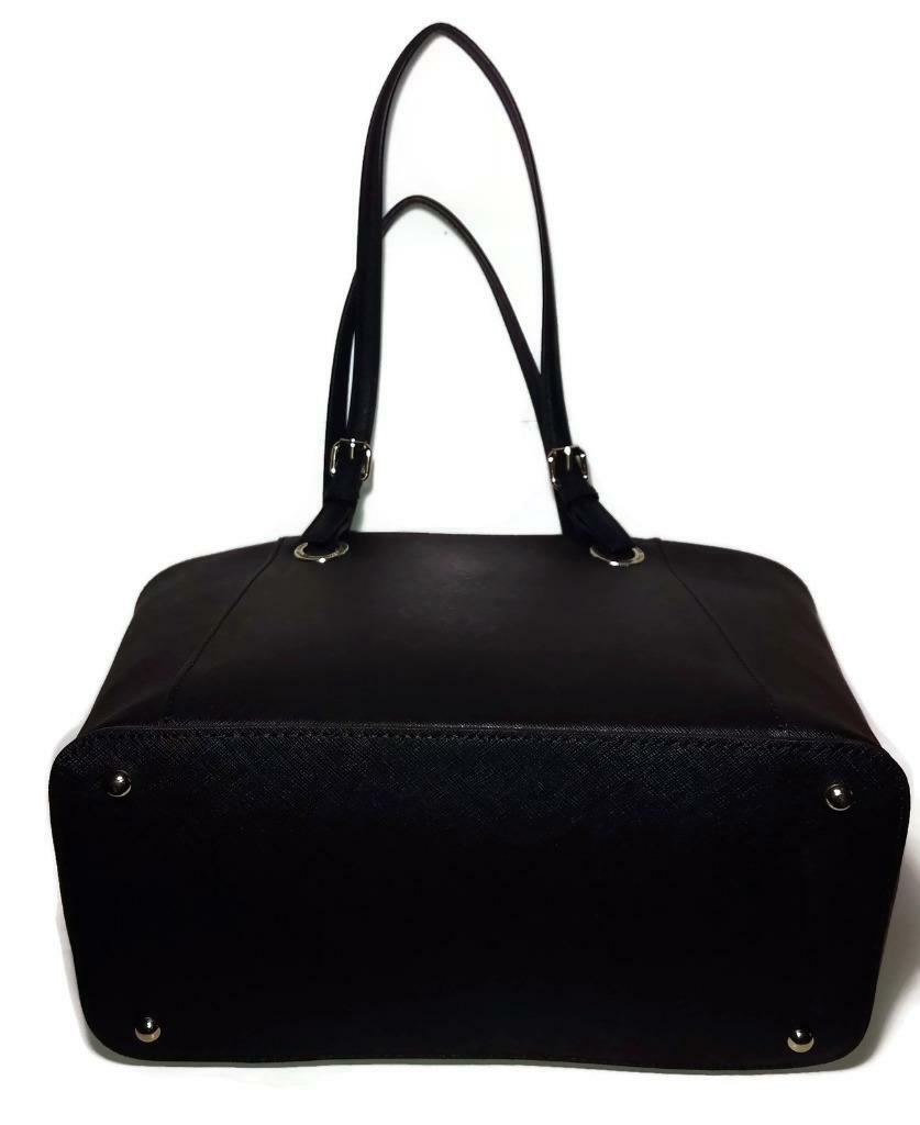 NWT 198 KARL LAGERFELD PARIS Black Gold BGD Bag Handbag eBay