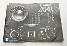 Vintage Canon A1 Manual