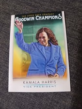 2021 Upper Deck Goodwin Champions Base #3 Kamala Harris - Vice President