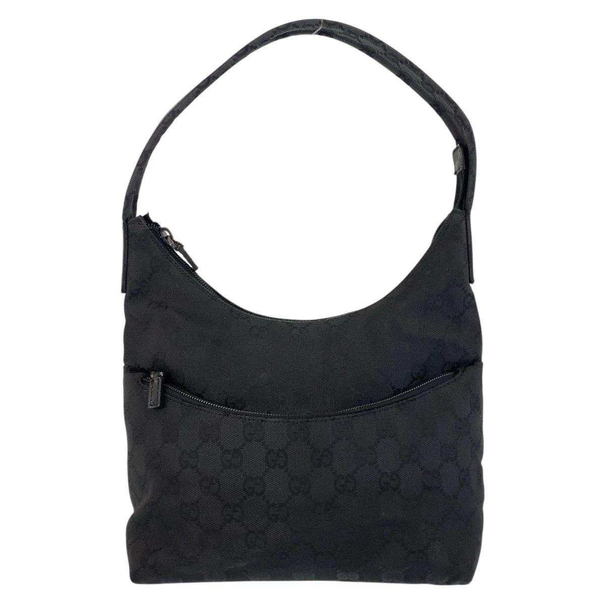 Sac bandoulière femme GUCCI noir noir GG toile 001 3386 t 500835 occasion de Ja