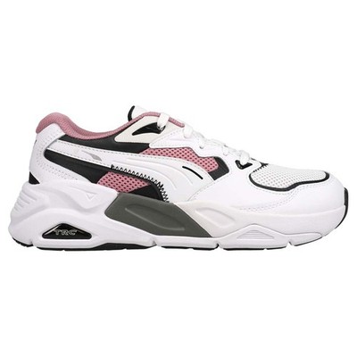 PUMA Trc Mira Newtro Lace Up  Womens White Sneakers Casual Shoes 38675002