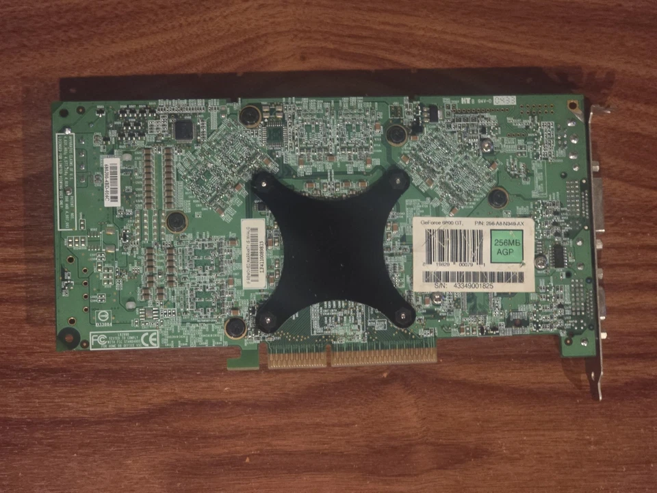 EVGA Nvidia GeForce 6800 GT AGP 256MB (Not Working) - Image 2 of 3