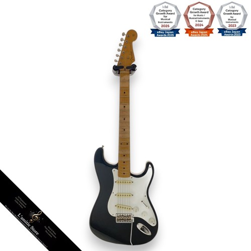 Fender Japan ST5755 Strat Style Electric Guitar Black SSS 198487