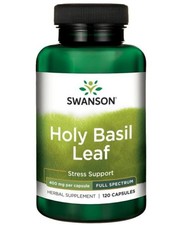 Swanson Vollspektrum Heiliges Basilikum 400 mg 120 Kapseln