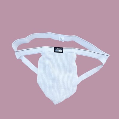 McDavid Men white athletic supporter jock strap jockstrap underwear S M L XL 2XL
