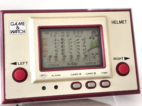 Nintendo Game & Watch Helmet CN-07 Japanese Retro Handheld System Used #03368907