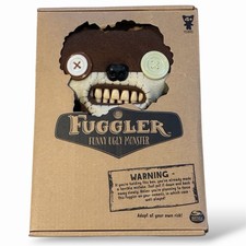 SPINMASTER Fuggler Teddy Bear Nightmare Brown Retired New In Box Sealed