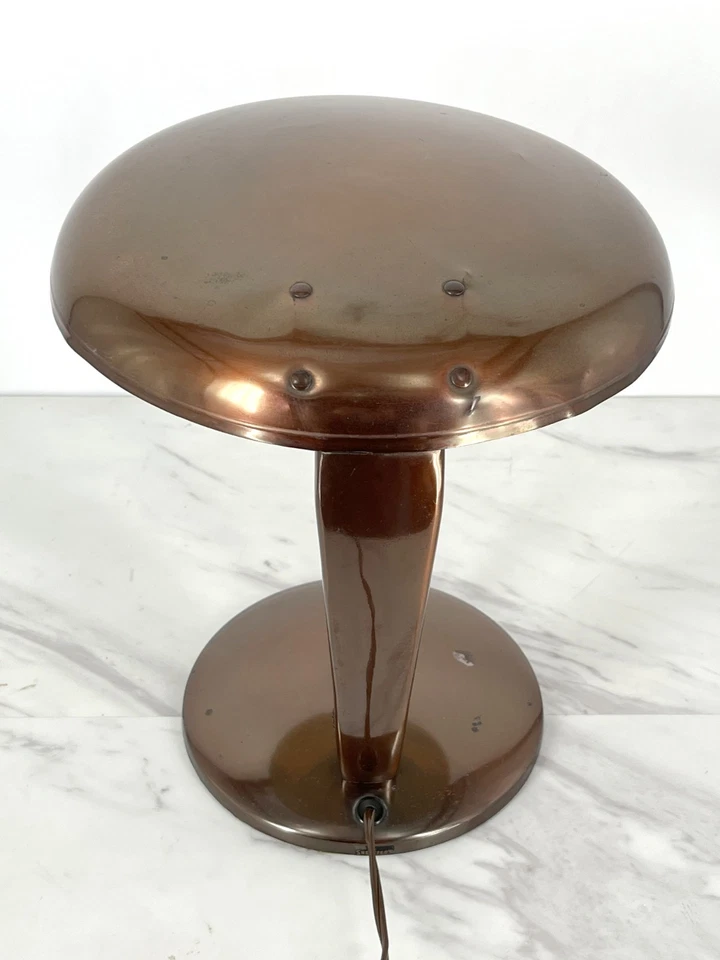 Art Deco Streamline Sheaffer Fountain Pen Desk Set Cobra Lamp Norman Bel Geddes - Image 4 of 4