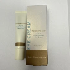 Bare Escentuals RAREMINERALS Active Triple Treatment Eye Cream .5 oz 15 ml NIB