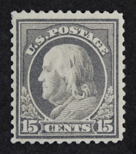 CKStamps: US Stamps Collection Scott#418 15c Franklin Mint VLH OG