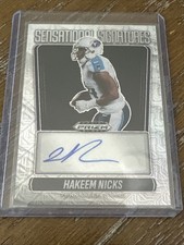 2025 Prizm Black - Hakeem Nicks Sensational Signatures Auto /25