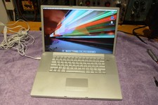 Apple PowerBook G4 17" Laptop with Accessories – 2003 - Weak Battery
