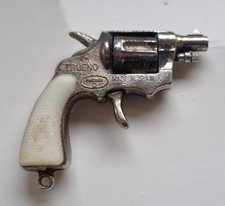 Vintage Trueno Metal  Minature Toy Cap Gun for a Key Chain