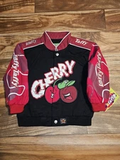 NEW Vintage JH Design Laffy Taffy Cherry Candy PromoJacket Size TODDLER 4T Coat