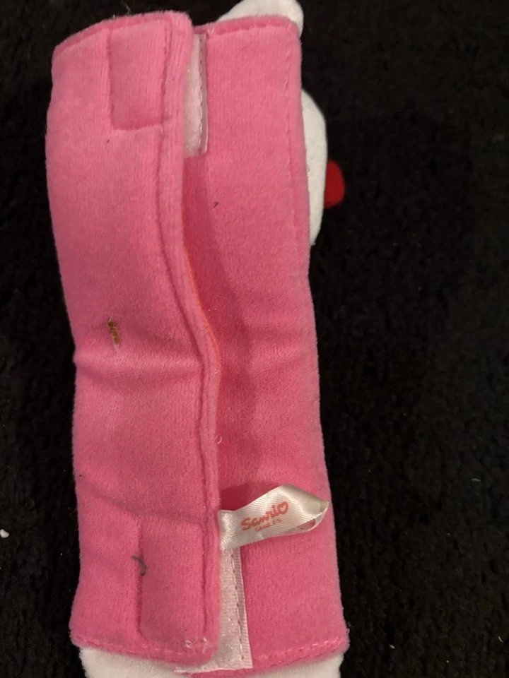 Carrinho de bebê vintage Sanrio Hello Kitty capa alça assento de carro Japão - Imagem 4 de 4