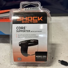Shock Doctor Brief Core Athletic Supporter with Cup Pocket XXL 39-43