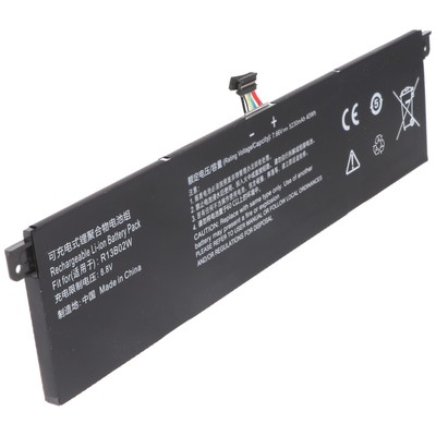 Akku passend für Xiaomi Mi Notebook Air 13.3 2018, Li-Polymer, 7,6V, 5130mAh, 39