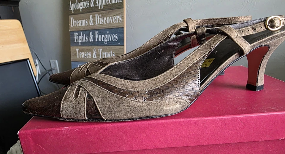 Bomba Vaneli Cipria para mujer - talla 12N Foto 4 de 4