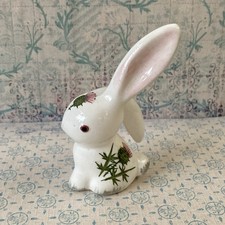PLICHTA WEMYSS SMALL SNUB NOSE BUNNY RABBIT FIGURINE