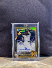 2025 Bowman Chrome Leo De Vries #CPA-LD Gold Lava Auto 50/50 Padres