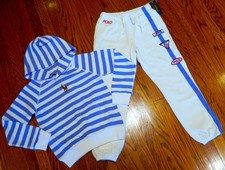 POLO RALPH LAUREN AUTHENTIC GIRLS ORIGINAL BRAND NEW SWEATSUIT SET Size 6X, NWT