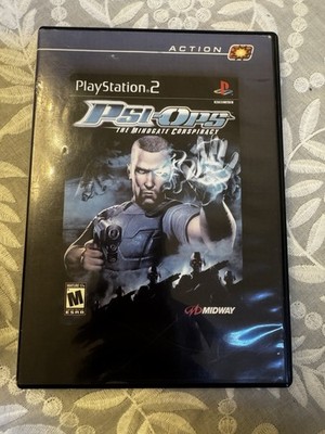 Psi-Ops: The Mindgate Conspiracy PlayStation 2 Complete in Box Hollywood Video