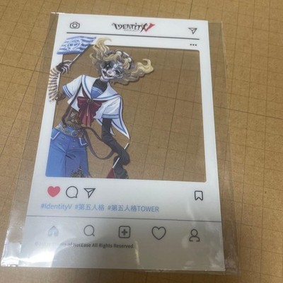 Identity V Tokyo Tower Limited Tower Collaboration SNS-style Clear Card Flapper