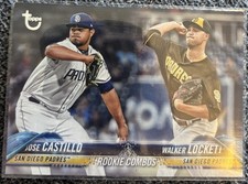 2018 Topps Update Series Rookie Combos Jose Castillo, Walker Lockett #US169 /99