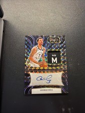 2024-25 Select George Hill Black Finite 1/1 Patch Auto Tag GU Pacers