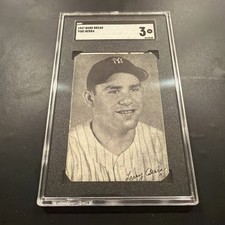 1947 Bond Bread Yogi Berra True Rookie SGC 3 VG