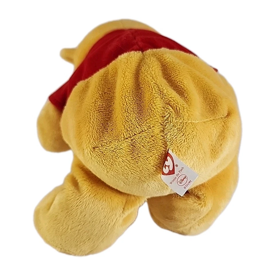 Ty Disney Winnie The Pooh Beanie Baby 2013 Stuffed Animal Plush 11" - Image 3 of 4