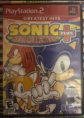 SEGA Sonic Mega Collection Plus Greatest Hits Multiplayer PS2 E NTSC-U/C