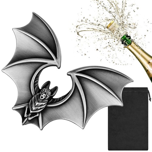 Diseño Retro Metal Animal Murciélago Modelo Abridor de Botellas de Vino Halloween Decoración Bar Fiesta - Imagen 10 de 19