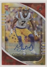 2020 Panini Absolute Rookie Signatures Gold Stars 6/10 Grant Delpit Auto r1i