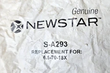 OEM Newstar S-A293 Universal Joint Strap Kit 6.5-70-18X Fits 1710, 1760, 1810