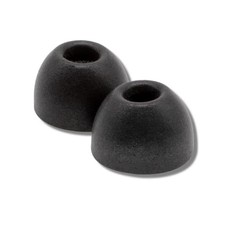 Comply TW-200-C Memory Foam Replacement Ear Tips, Black, Medium 3 Pairs