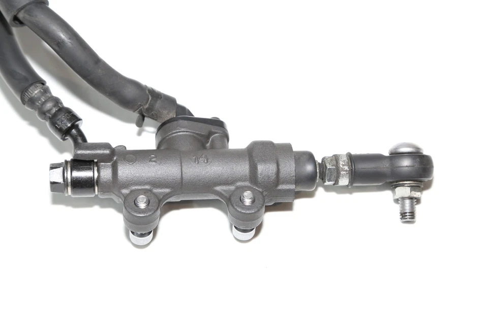 2007-2012 Honda Cbr600rr Rear Back Brake Master Cylinder W Reservoir OEM - Image 4 of 4