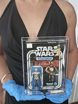 1978 Kenner Star Wars C-3PO 12 Back C AFA 85 C85 B85 F85 MOC Vintage 
