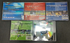 SEGA Dreamcast Game Lot of 5 - NBA 2K 1, NFL 2K 1, World Series Baseball 2K 1